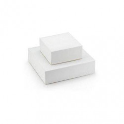 BOÎTE PÂTISSIÈRE BLANCHE 8CM