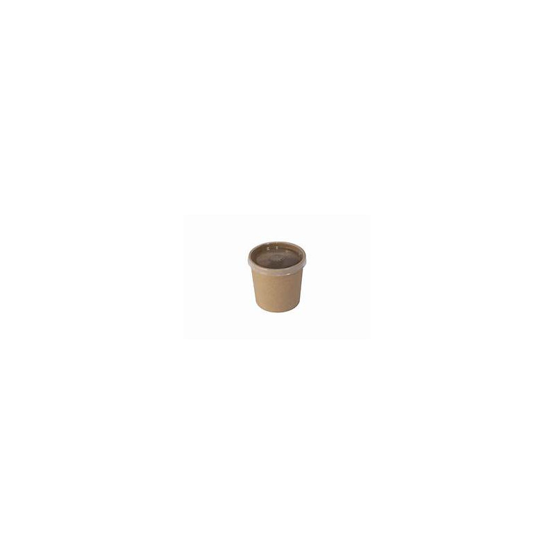 POT A SOUPE KRAFT + COUVERCLE PP X25