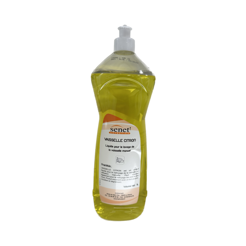 SENET VAISSELLE CITRON 1L PUSH PULL
